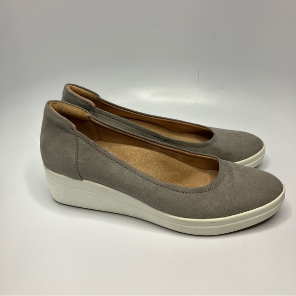 Naturalizer Sam wedge pumps gray size 10 - Picture 3 of 6